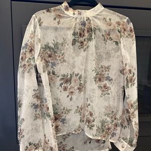 For Love and Lemons Floral Blouse